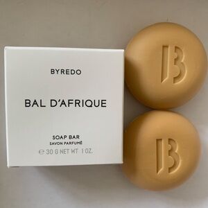 Byredo Bal D’Afrique 2 luxurious soap bars in Lovely Winter Amber Bundle Deal